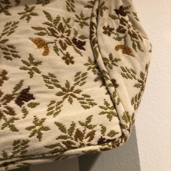 Vintage Bermuda Green embroidered bag. - Picture 4 of 7